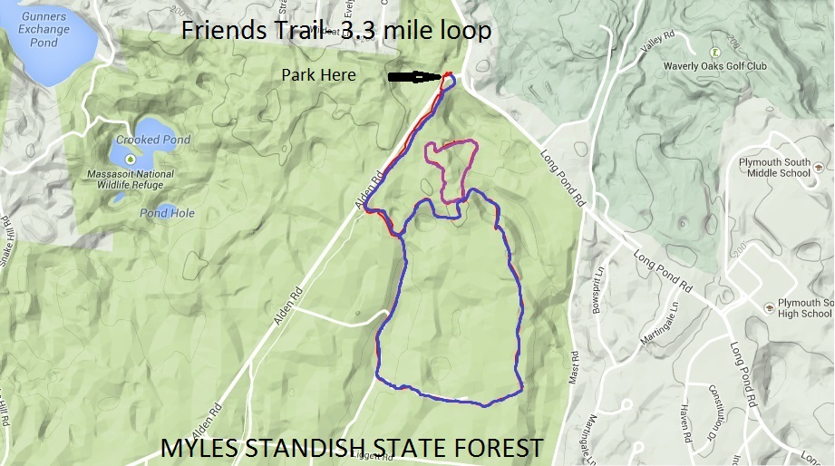 Friends Trail gps track