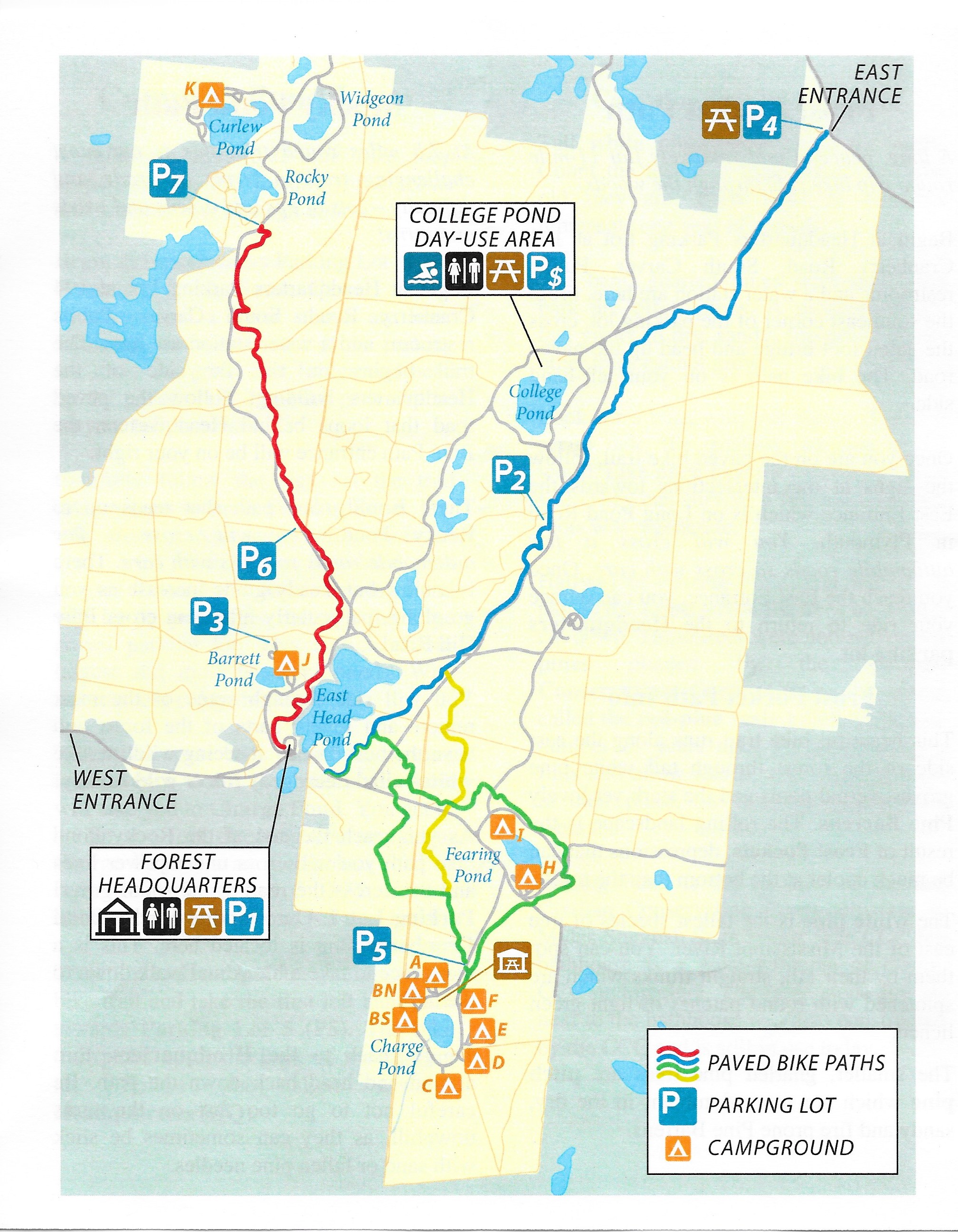 bike paths map